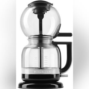 KitchenAid Model KCM08120 Stainless Steel Vacuum Siphon Coffee Maker Black